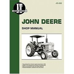 John Deere Shop Manual Jd-202 Models: 2510, 2520, 2040, 2240, 2440, 2640, 2840, 4040, 4240, 4440, 4640, 4840 (I&T Shop Service)