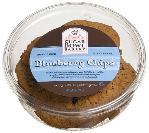 Sugar Bowl Bakery Blueberry Chips , 8-Ounce Units (Pack of 6) by Sugar Bowl Bakery