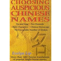 Choosing Auspicious Chinese Names