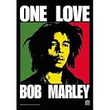 Bob Marley Love Fabric Tapestry Wall Hanging