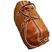 Floto Milano Duffle Olive Brown Italian Leather Luggage Travel Bag