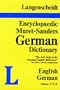 Langenscheidt Muret-Sanders Encyclopedic Dictionary, English/German N-Z (Muret-Sanders Encyclopedic German Dictionary)
