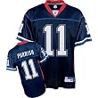 Roscoe Parrish Jersey: Reebok Navy Replica #11 Buffalo Bills Jersey