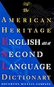 Dic American Heritage English As a Second Language Dictionary
