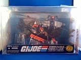 GI Joe Cobra F.A.N.G and C.L.A.W. Viper and Pilot Vehicle Series AFA 80 Sealed in Graded Case