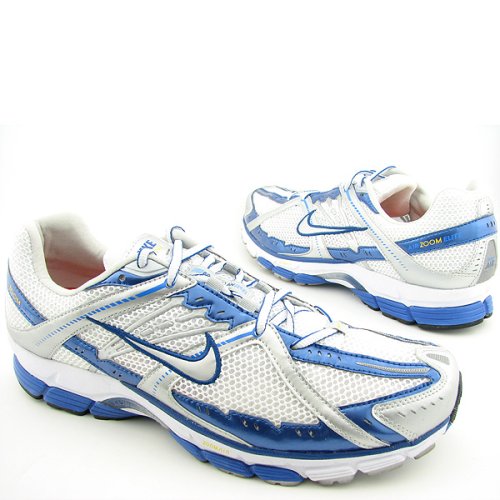 Nike Air Zoom Elite 3 Men's Running Shoes White/Silver/Blue
