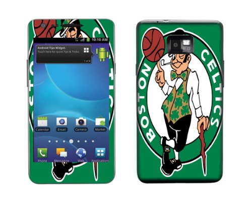 Meestick Boston Celtics Vinyl Adhesive Decal Skin for Samsung Galaxy S2