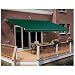 Sunsetter Pro Motorized Awning (12 Ft / Solid Green)
