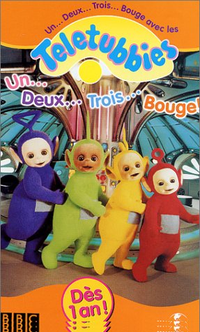 Les Teletubbies - Vol.6 : Un deux trois bouge ! [VHS]