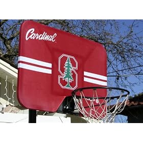 Stanford Cardinal Basketball Backboard Cover from HoopFX by 