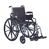Invacare IVC Tracer SX5 Wheelchair w/Legrest- BLACK 20 in Seat Width Flipback