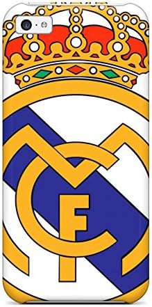 High Impact Dirt/shock Proof Case Cover For Iphone 5c (real Madrid Fc Logo )