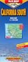 California South Laminated Map (Southern California)