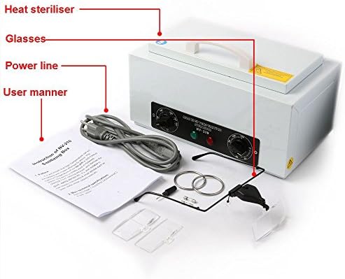 SteamSun Dry Heat Sterilizer Electric Sterilizer Portable for Home Use