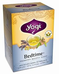 Yogi Bedtime, Herbal Tea Supplement, 16-Count Tea Bags (Pack of 6)