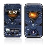 Hail to the Chief Blue Design Decorative Skin Decal Sticker for Apple 3G iPhone/ Apple iPhone 3GS 3G S
