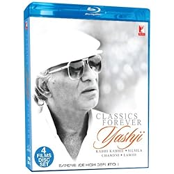 Classic Forever Yashji... Kabhie Kabhie/ Silsila/ Chandni/Lamhe - Blu Ray (Hindi Film / Bollywood Movie / Indian Cinema) 2013 [Blu-ray]