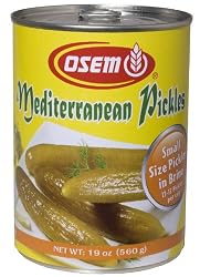 Osem Small Pickles Size 13-17 (Kosher for Passover), 19-Ounce Cans (Pack of 12)