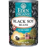 EdenOrganicBlackSoyBeans,NoSaltAdded,15-OunceCans(Packof12)