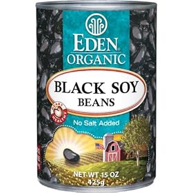 Eden Foods Organic Black Soy Beans -- 15 oz by Eden