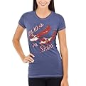 Will Work for Shoes Graphic Tee - Blue