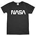 Hank Player 'NASA Retro Worm Logo' Men's T-Shirt