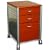 Innovex Mobile Filing Cabinet, Medium Cherry
