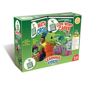 Leap Frog - Math Circus/Talking Words Factory 2 - Code Word Caper [VHS]