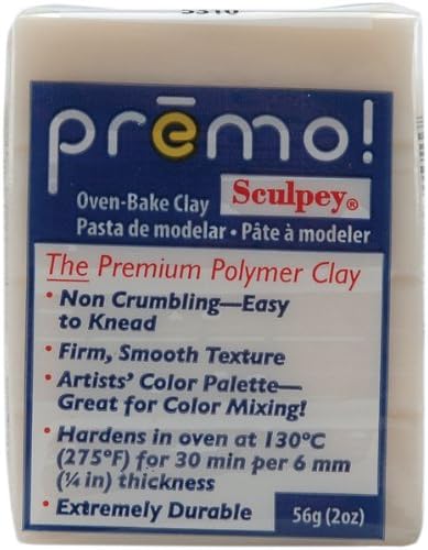 Premo Sculpey Polymer Clay 2 Ounces-Translucent - Premo Sculpey Polymer Clay 2 Ounces-Translucent. Sculpey-Premo Sculpey Polymer Clay. This Remarkable Clay Quickly Reaches A Workable State (With A Mi