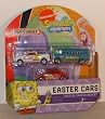 Spongebob Squarepants 3 Easter Cars Limited Edition 1:64 Scale Collectible Die Cast Car