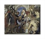Abraham And Melchizedek by Peter Paul Rubens,20 in. x 17 in.