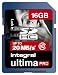 Integral SDHC Class 10 Memory Card 16GB