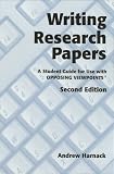 Writing Research Papers: A Student Guide for Use With Opposing Viewpoints (Ancillary Materials)