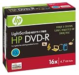 HP �f�[�^�pDVD-R 16�{���Ή� ���C�g�X�N���C�u�h���C�u�Ή� 10���p�b�N(5mm�P�[�X����) DVD-R4.7HLBBX10P