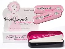Clothing Double-Sided Tape Strips w/ Storage Tins (72 Strips) (KitFT36) by Hollywood Fashion Tape