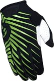 SIXSIXONE Herren Handschuh 401 Chevron, schwarz/lime, S, 6730-29-008