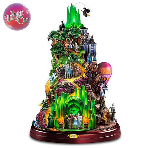 We're Off To See The Wizard Of Oz Sculpture: Collectible Wizard Of Oz Memorabilia by The Bradford Exchange