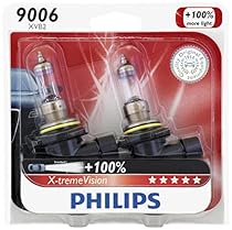 Philips 9006 X-tremeVision Upgrade Headlight Bulb, 2 Pack
