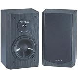 BIC America DV62si Bookshelf Speakers (Pair, Black)