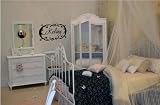 Custom Shabby Chic Frame with Name - Nursery Teen Vinyl Wall Art Decal Stickers Decor Graphics