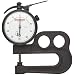 Starrett 1015A Inch Reading Portable Dial Indicator 1015A-431J Thickness Gauge Without Case, 0.0005" Graduation, 1/2" Range, 0-50 Dial Reading