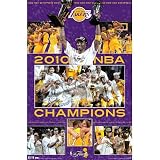 Los Angeles Lakers (2010 NBA Basketball Champions Celebration) Sports Poster Print - 22x34