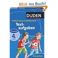 Textaufgaben 4. Klasse