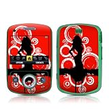 Red Groupie Design Decal Skin Sticker for the Samsung Reclaim M560 Cell Phone