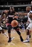 Miami Heat v Dallas Mavericks: Dwyane Wade, Caron Butler and Shawn Marion Photographic Poster Print by Glenn James, 12x18