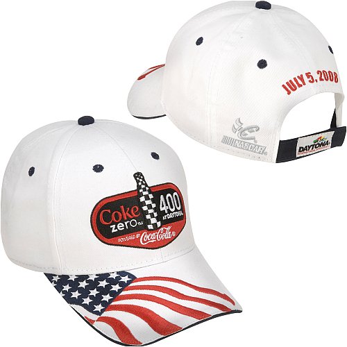 Buy Chase Authentics Coke Zero 400 American Flag Cap by Chase Authentics