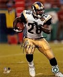 Marshall Faulk Autographed St. Louis Rams 8x10 Photo