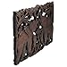 Jubilant Thai Elephant Duo Hand Carved Teak Wood Wall Art Relief Panel - Fair Trade Handicraft by Thai Artisans