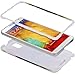 Fosmon MATT-DESIGN Series Slim Fit Rubberized Case Cover for Samsung Galaxy Note 3 / Note III (Colorful Sunflower)