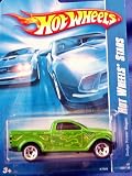 Green Dodge Power Wagon Hot Wheels Stars Card #2007-98 Collectible Collector Car Mattel Hot Wheels
